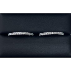 Two Platinum Diamond Wedding Bands
