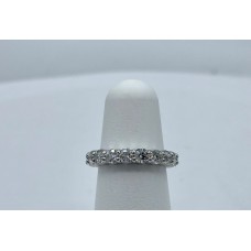 Platinum eternity band 19 dia @ 2.01