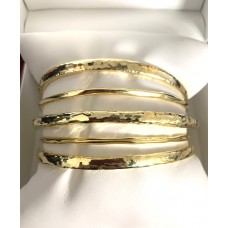 18K Yellow Gold Ippolita Bangle Bracelets-Set of 5. 