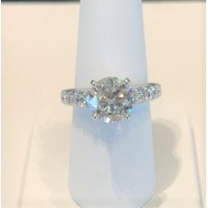 3.01 J VS2 round brilliant cut diamond 