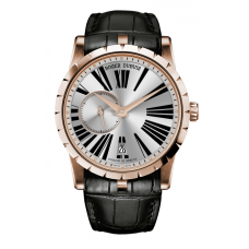 18k rose gold Roger Dubuis watch cream dial